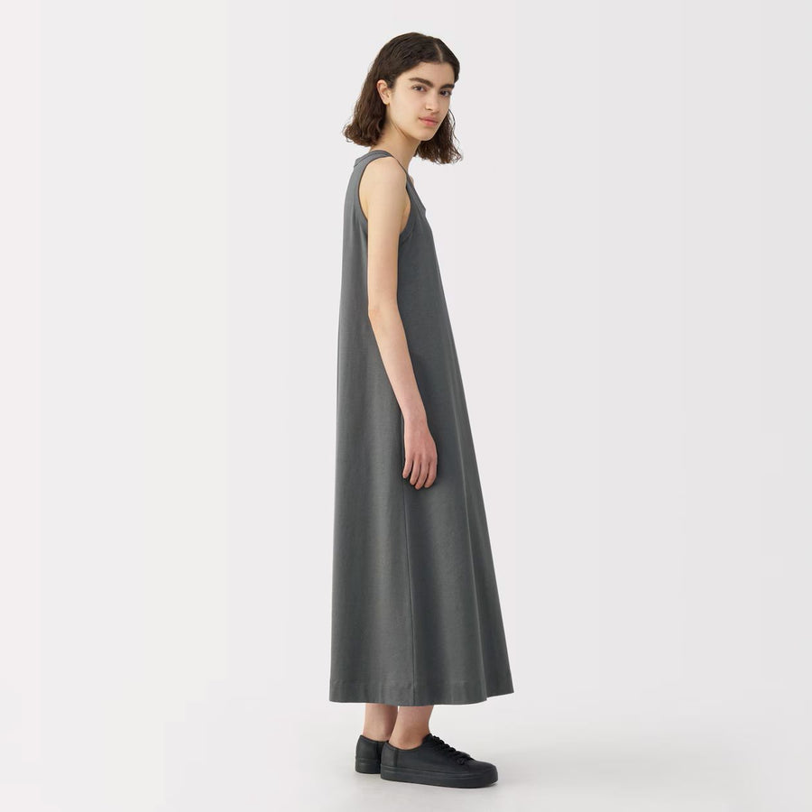 MUJI Labo Linen Blend Sleeveless Dress