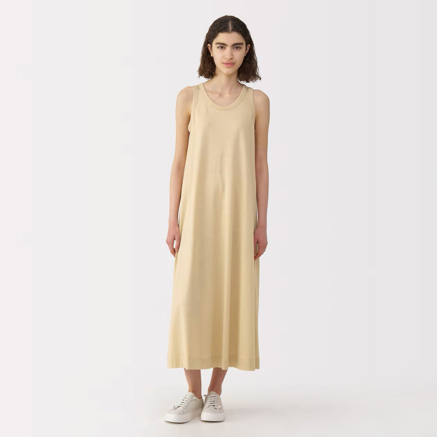 MUJI Labo Linen Blend Sleeveless Dress