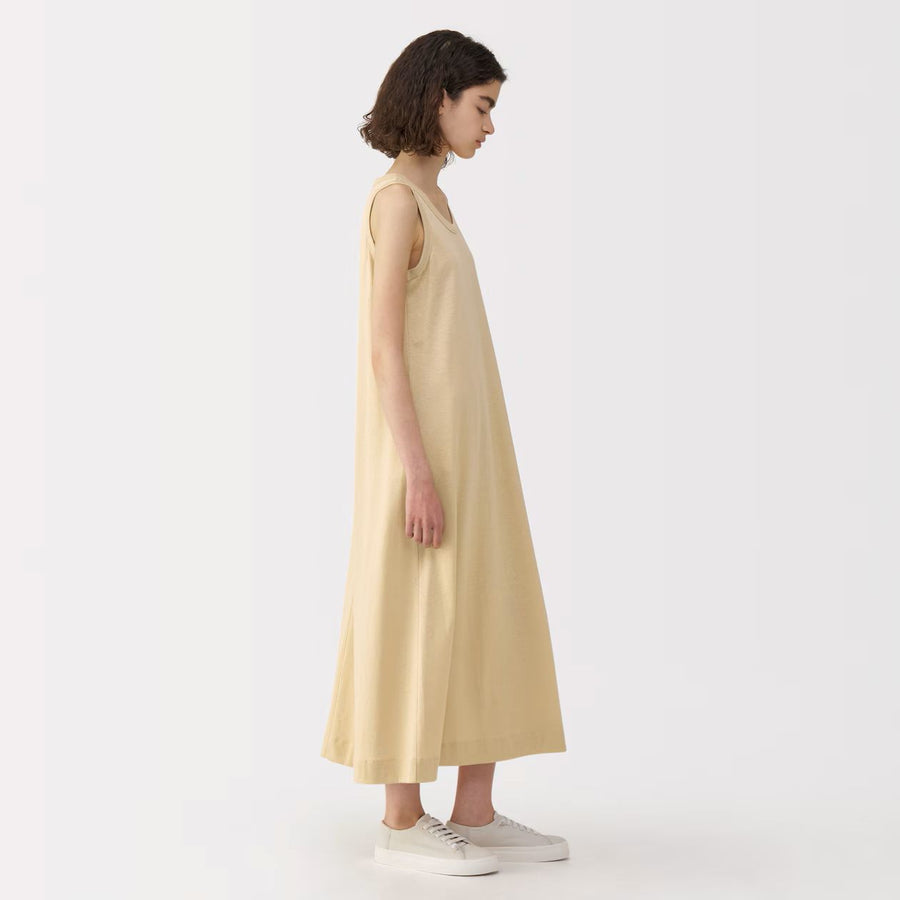 MUJI Labo Linen Blend Sleeveless Dress