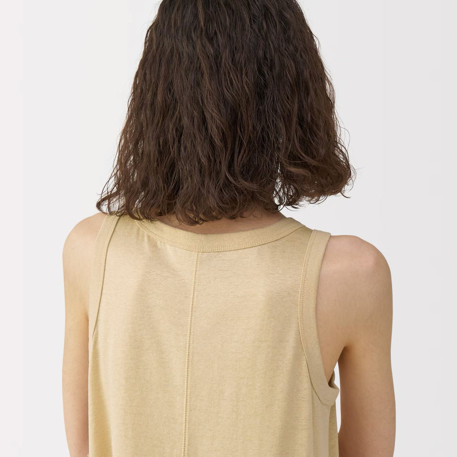 MUJI Labo Linen Blend Sleeveless Dress