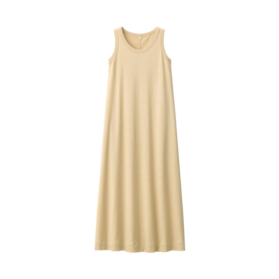 MUJI Labo Linen Blend Sleeveless Dress