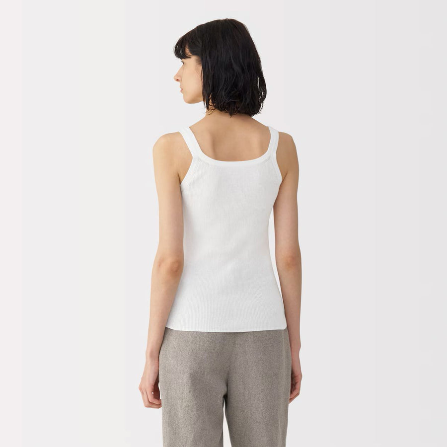 MUJI Labo Cotton Knit Tank Top