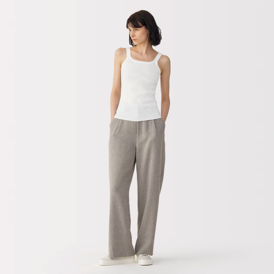 MUJI Labo Cotton Knit Tank Top