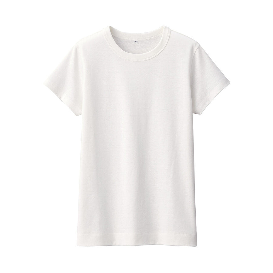 MUJI Labo Linen Blend Short Sleeve T-Shirt