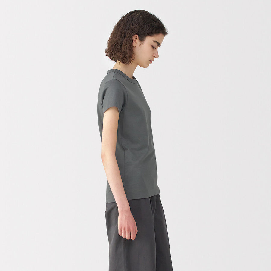 MUJI Labo Linen Blend Short Sleeve T-Shirt