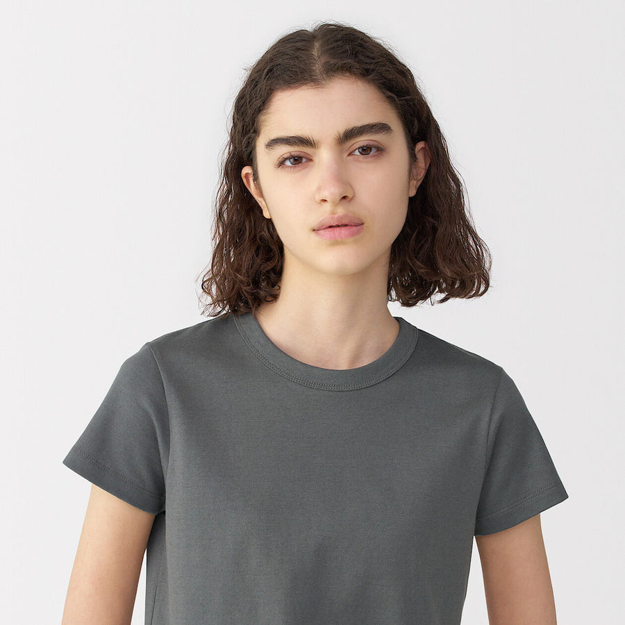 MUJI Labo Linen Blend Short Sleeve T-Shirt