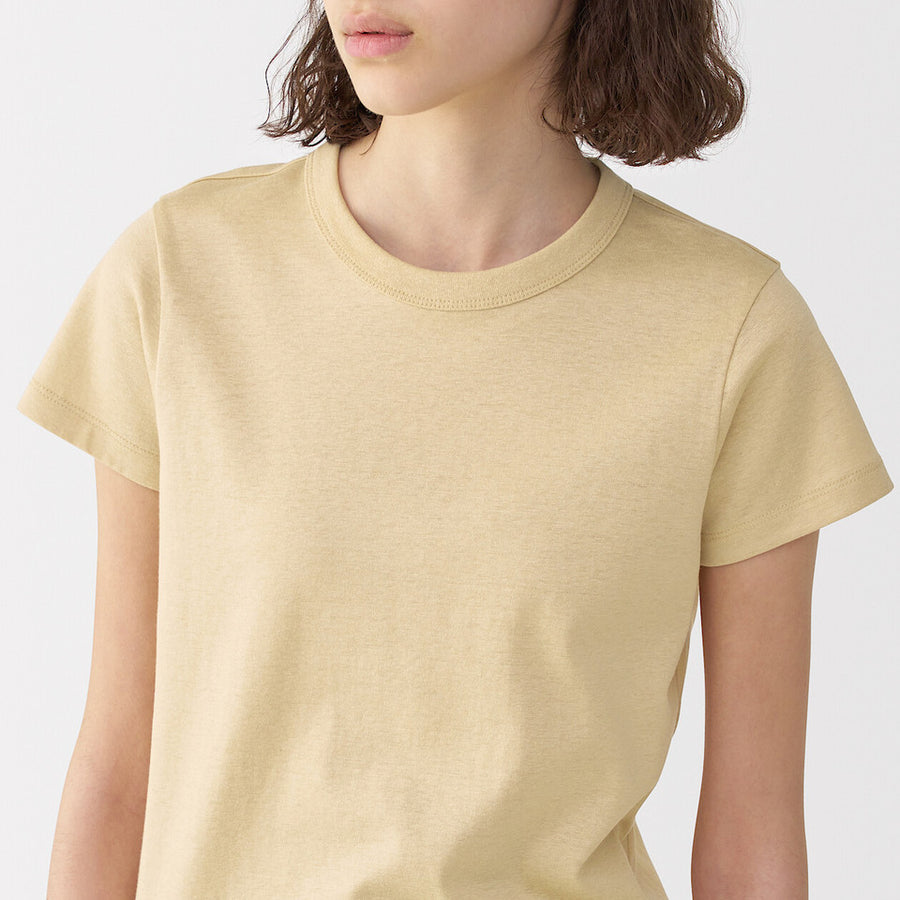 MUJI Labo Linen Blend Short Sleeve T-Shirt