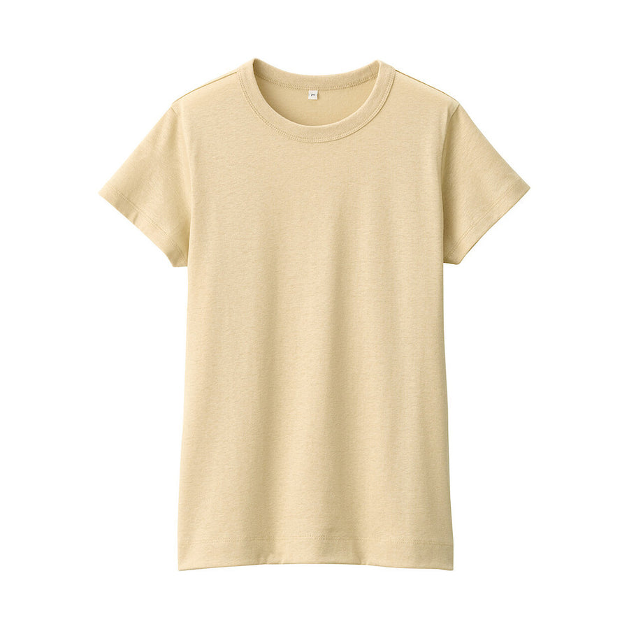 MUJI Labo Linen Blend Short Sleeve T-Shirt