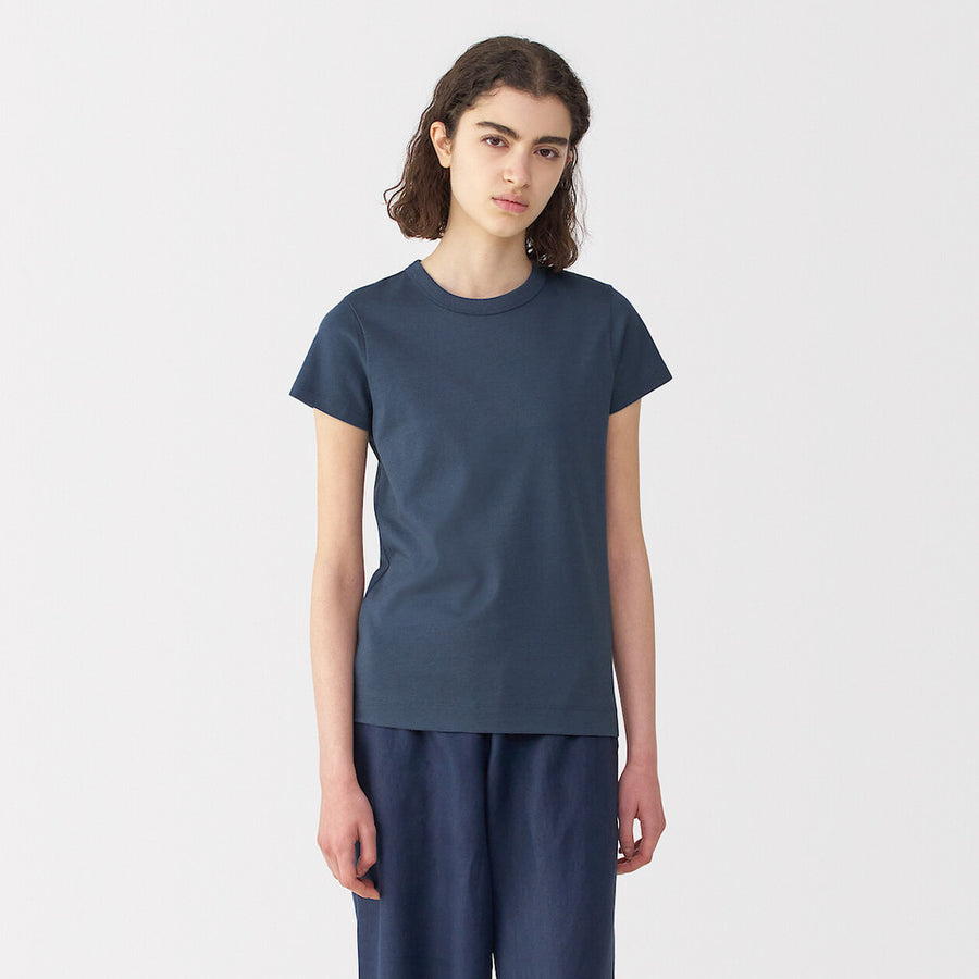 MUJI Labo Linen Blend Short Sleeve T-Shirt