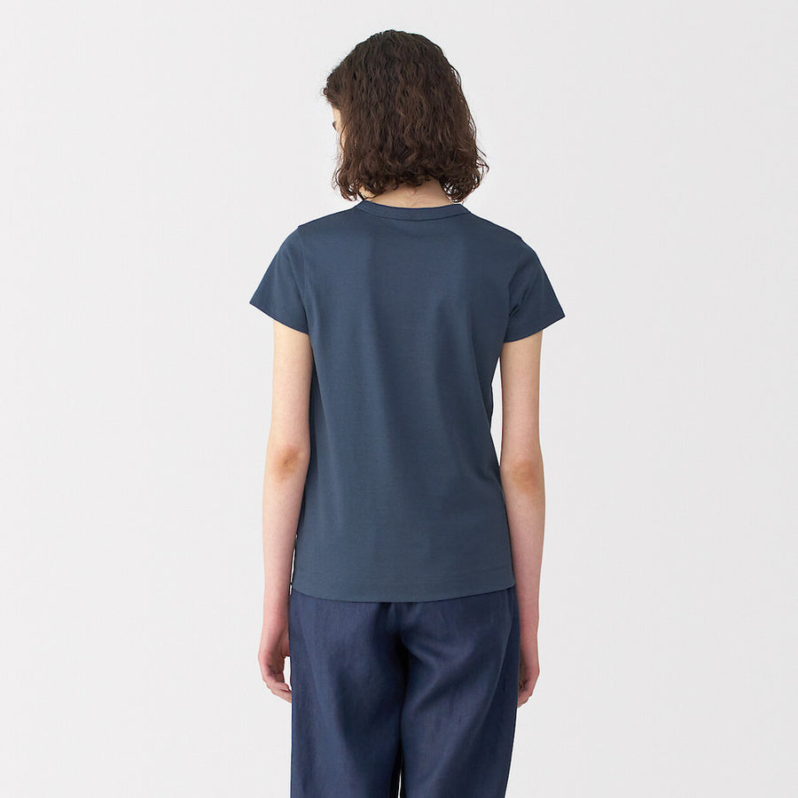 MUJI Labo Linen Blend Short Sleeve T-Shirt
