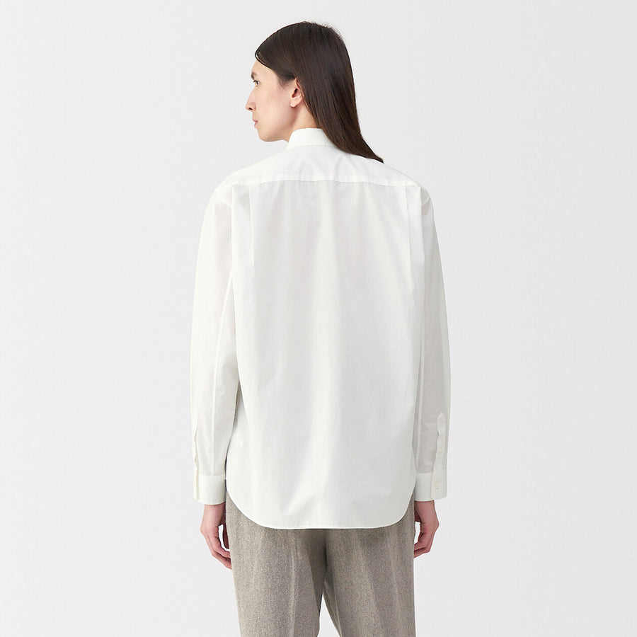 MUJI Labo Cotton Poplin Long Sleeve Shirt