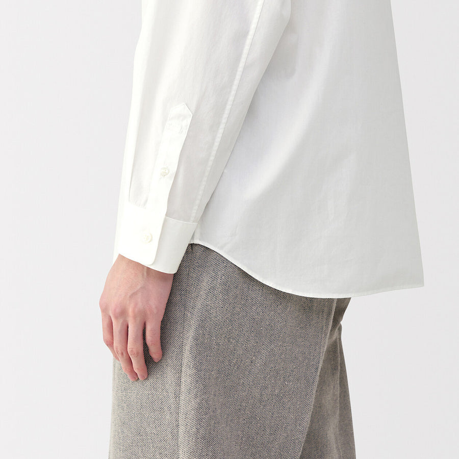 MUJI Labo Cotton Poplin Long Sleeve Shirt