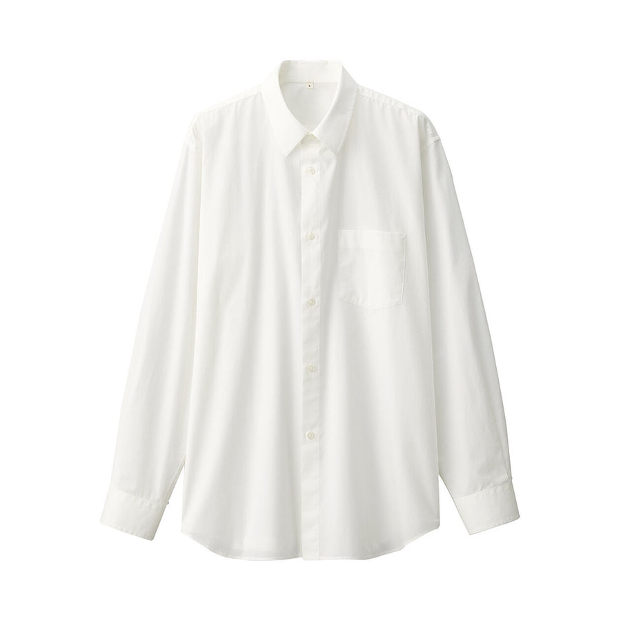 MUJI Labo Cotton Poplin Long Sleeve Shirt