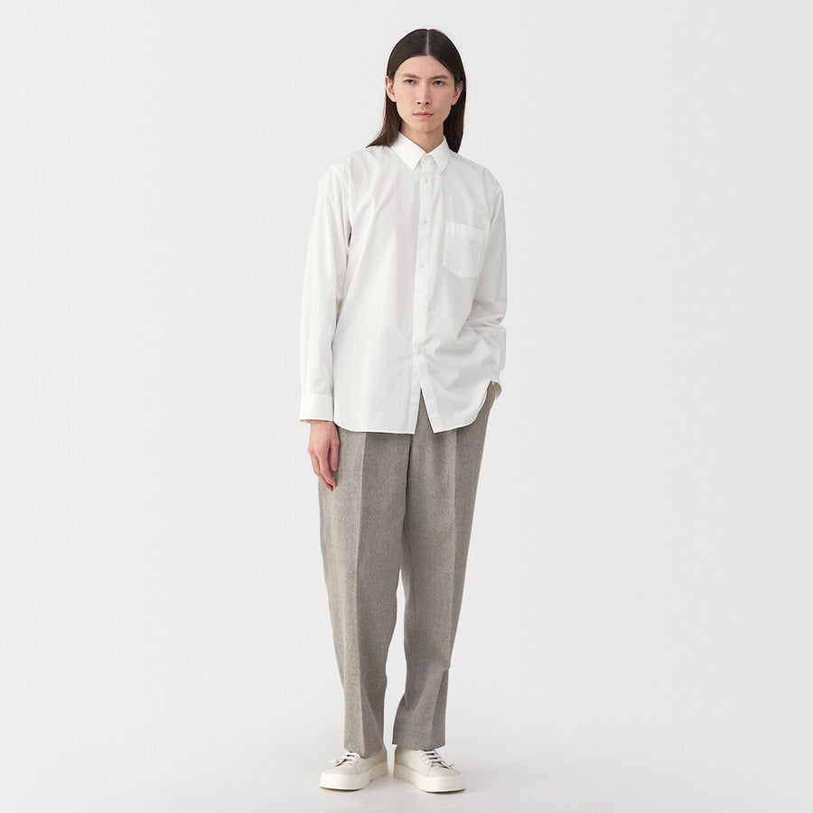 MUJI Labo Cotton Poplin Long Sleeve Shirt