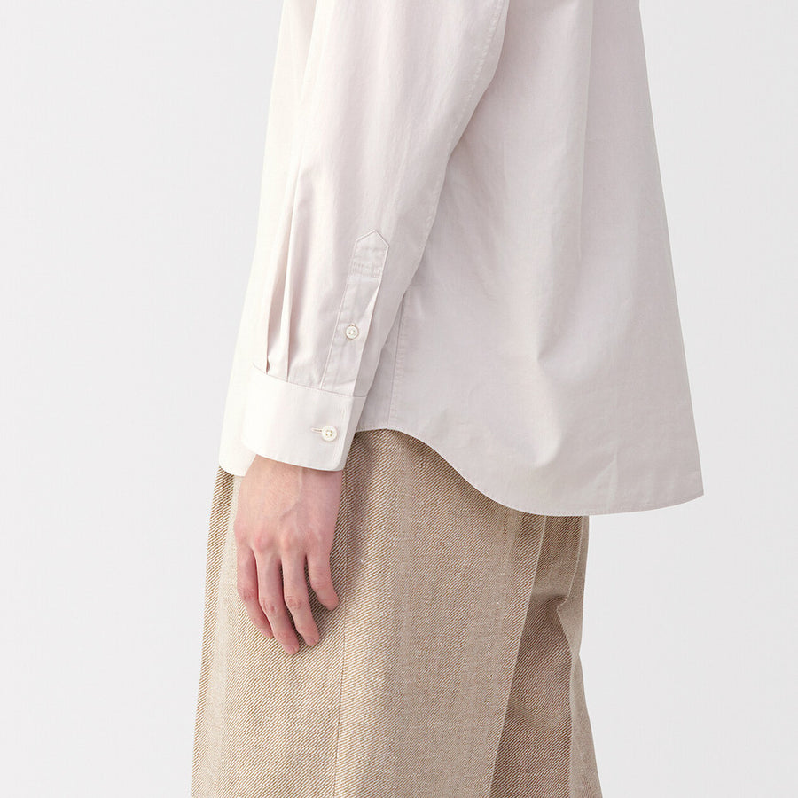 MUJI Labo Cotton Poplin Long Sleeve Shirt