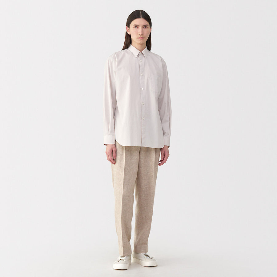MUJI Labo Cotton Poplin Long Sleeve Shirt