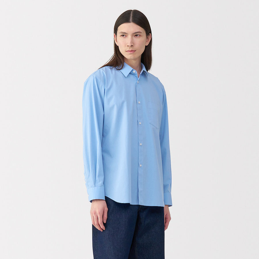 MUJI Labo Cotton Poplin Long Sleeve Shirt