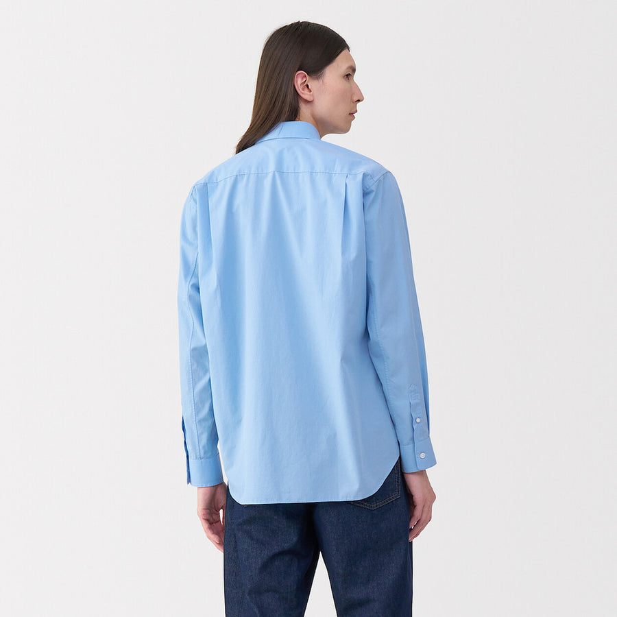 MUJI Labo Cotton Poplin Long Sleeve Shirt