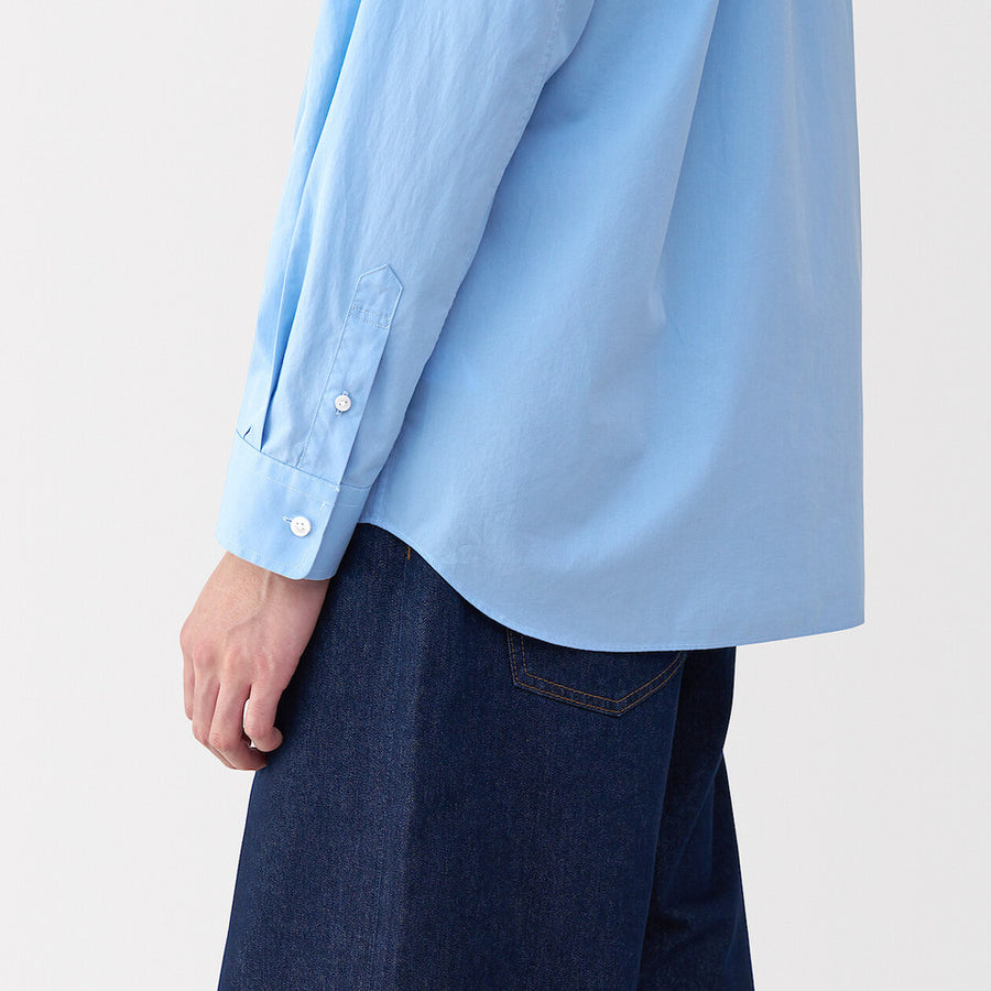 MUJI Labo Cotton Poplin Long Sleeve Shirt