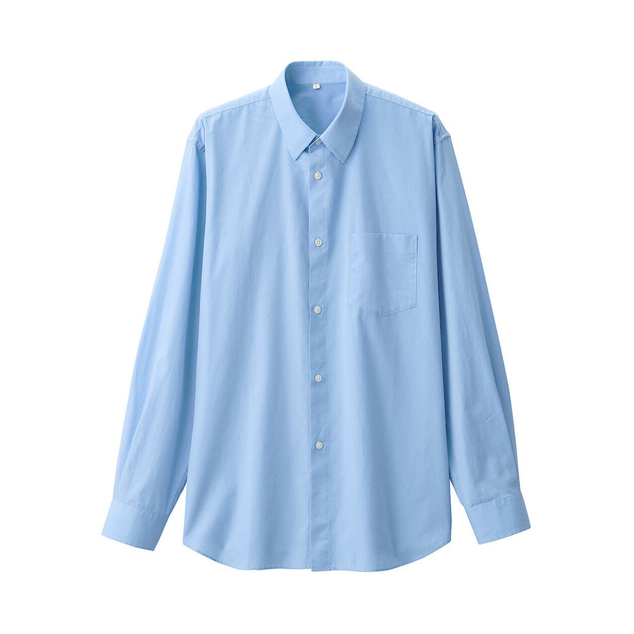 MUJI Labo Cotton Poplin Long Sleeve Shirt
