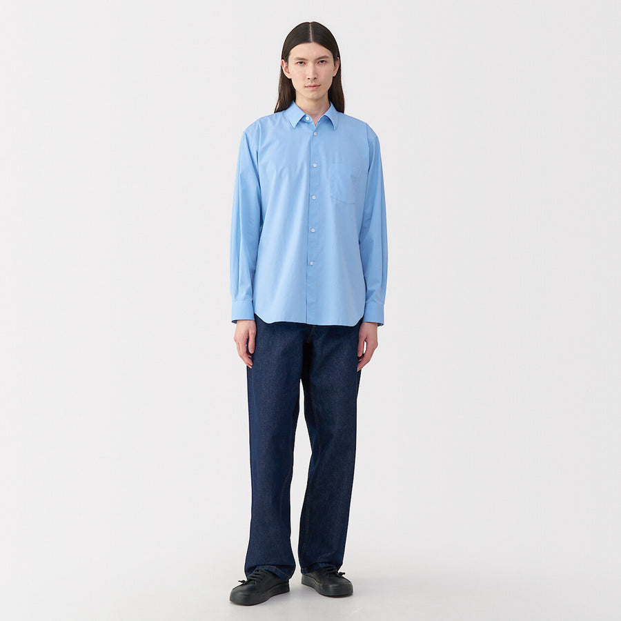 MUJI Labo Cotton Poplin Long Sleeve Shirt