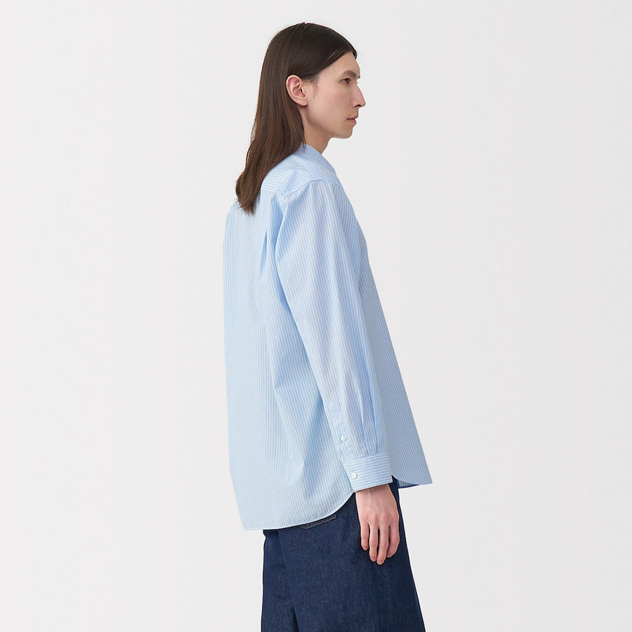 MUJI Labo Cotton Poplin Long Sleeve Shirt