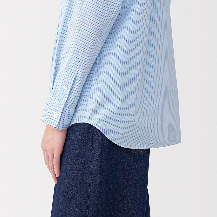 MUJI Labo Cotton Poplin Long Sleeve Shirt
