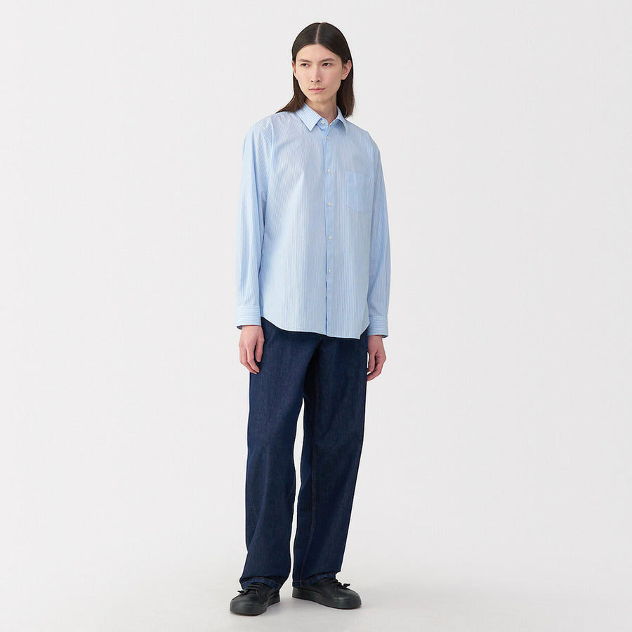 MUJI Labo Cotton Poplin Long Sleeve Shirt