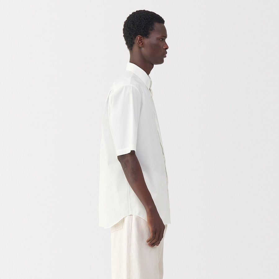 MUJI Labo Cotton Poplin Short Sleeve Shirt