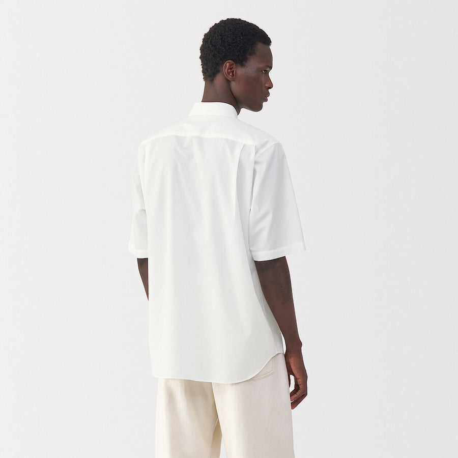 MUJI Labo Cotton Poplin Short Sleeve Shirt