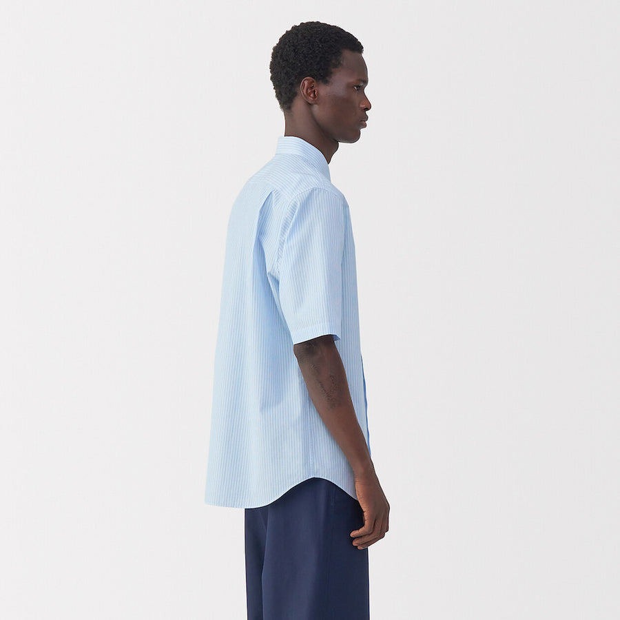 MUJI Labo Cotton Poplin Short Sleeve Shirt