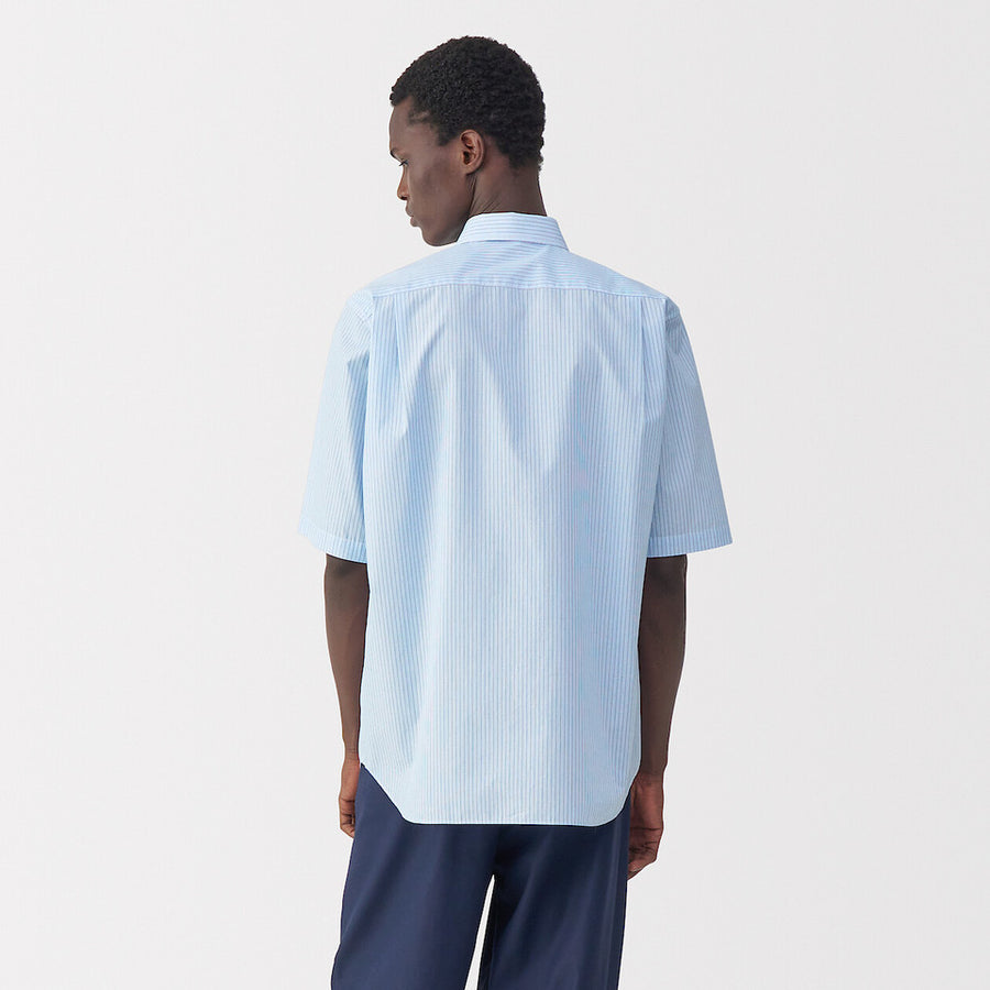 MUJI Labo Cotton Poplin Short Sleeve Shirt