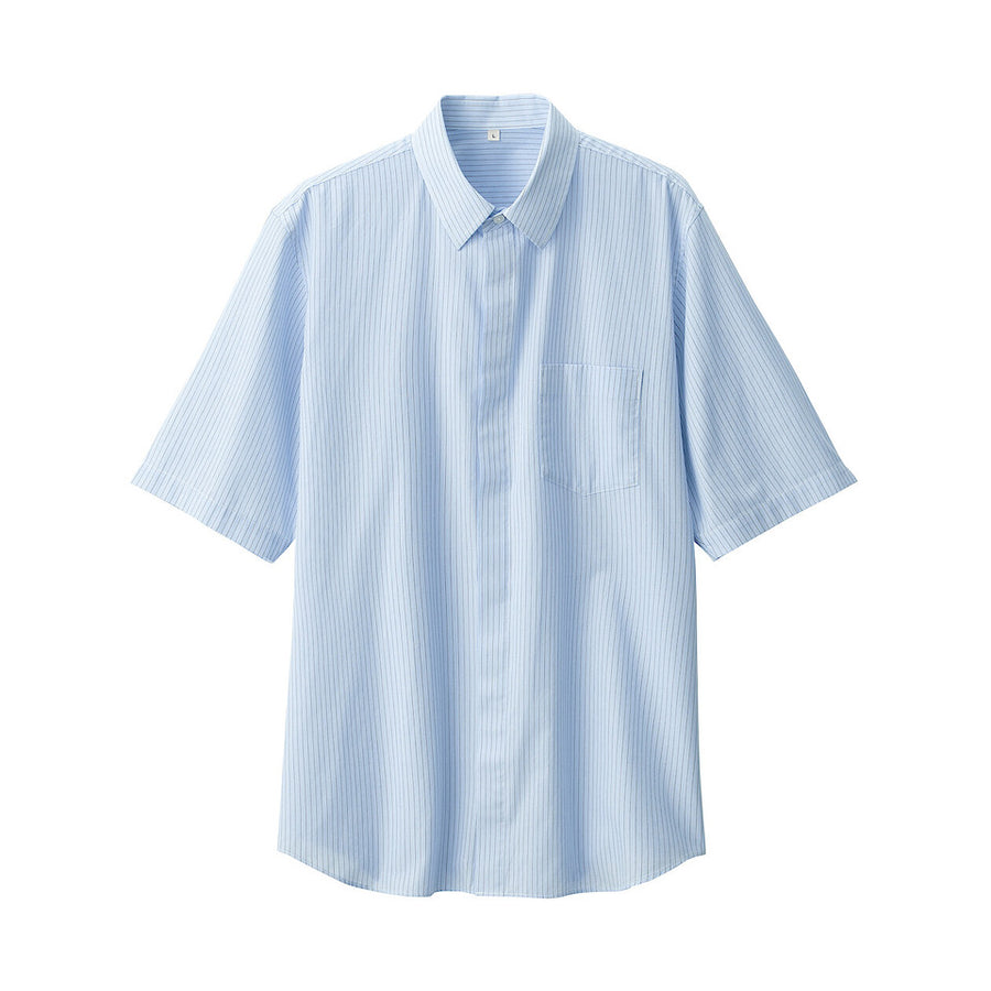 MUJI Labo Cotton Poplin Short Sleeve Shirt