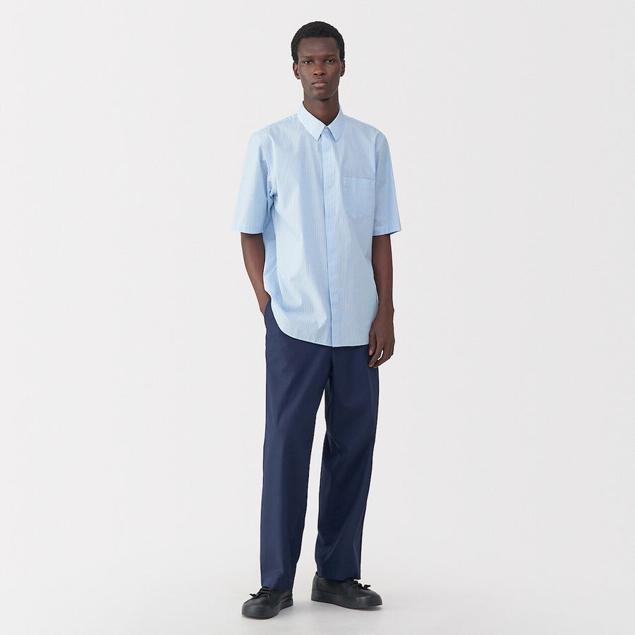 MUJI Labo Cotton Poplin Short Sleeve Shirt