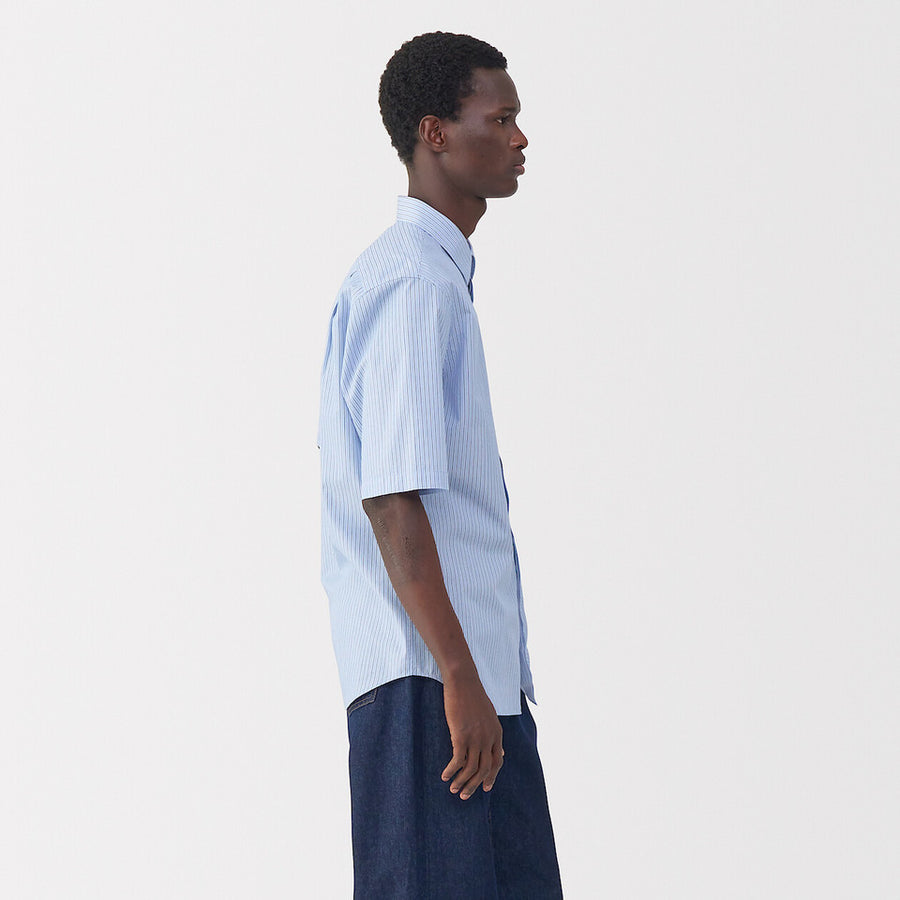 MUJI Labo Cotton Poplin Short Sleeve Shirt