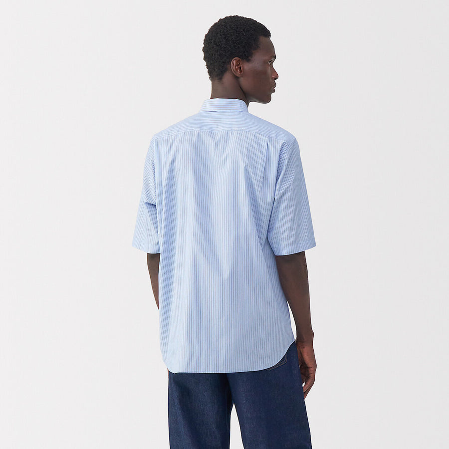 MUJI Labo Cotton Poplin Short Sleeve Shirt