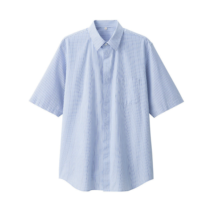 MUJI Labo Cotton Poplin Short Sleeve Shirt