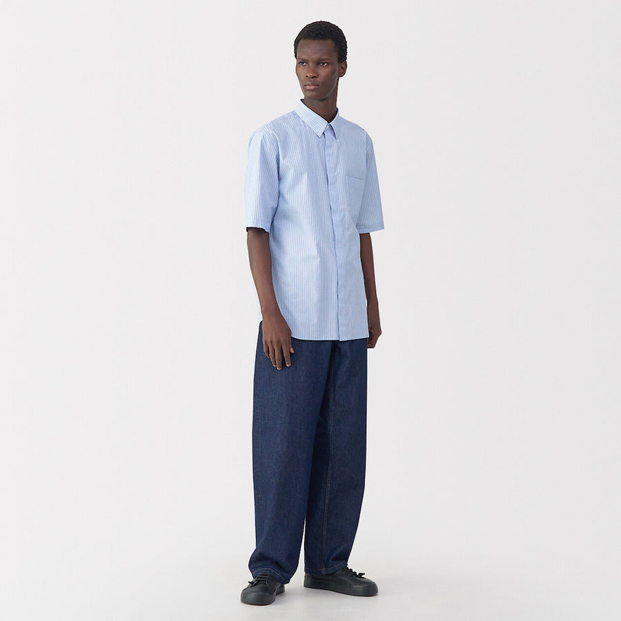 MUJI Labo Cotton Poplin Short Sleeve Shirt