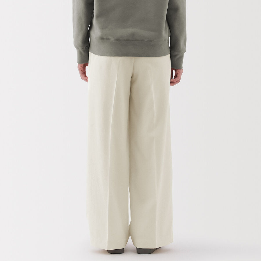 W's Water repellent Darted straight pants Off WhiteXS