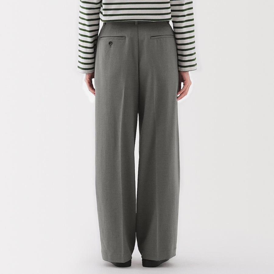 W's Water repellent Darted straight pants Off WhiteXS