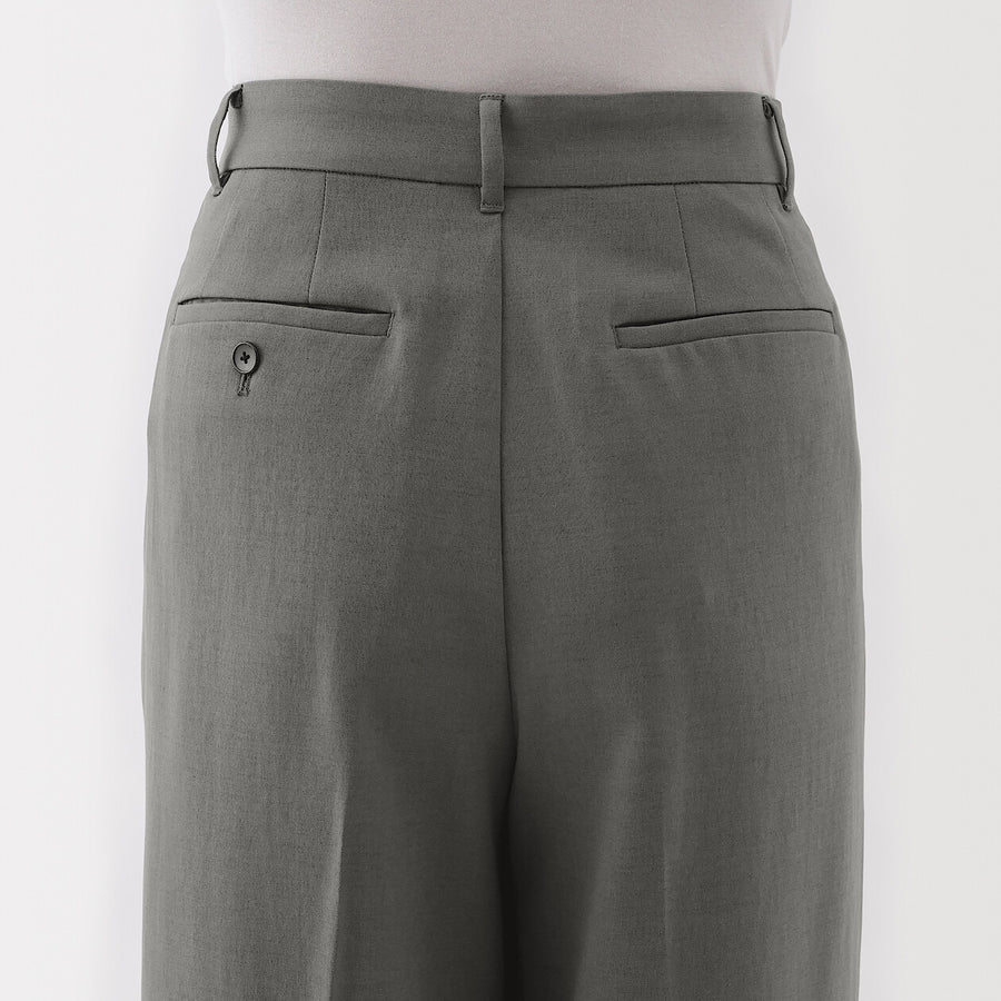 W's Water repellent Darted straight pants Off WhiteXS