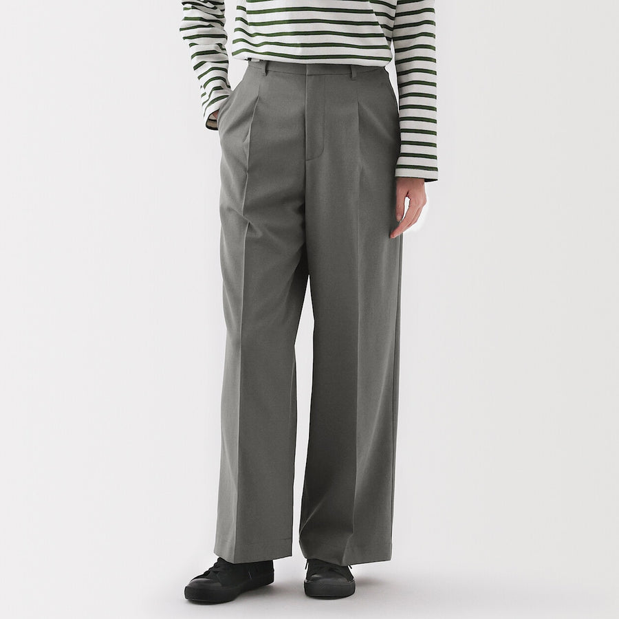 W's Water repellent Darted straight pants Off WhiteXS