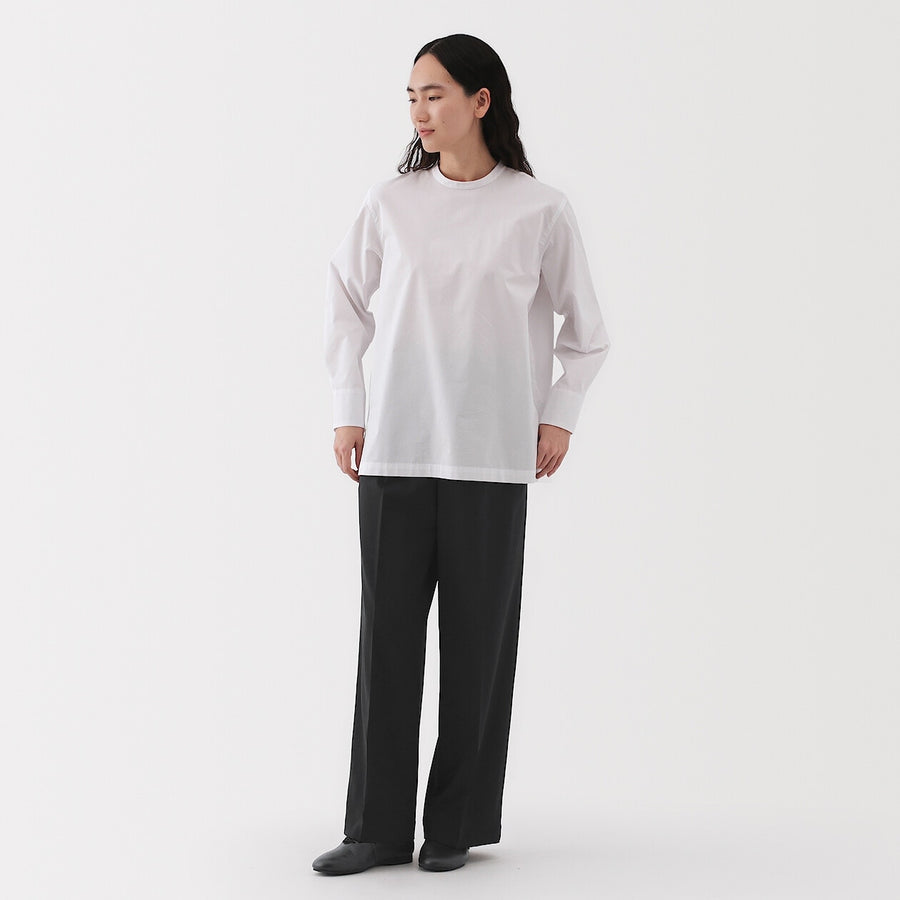 W's Water repellent Darted straight pants Off WhiteXS