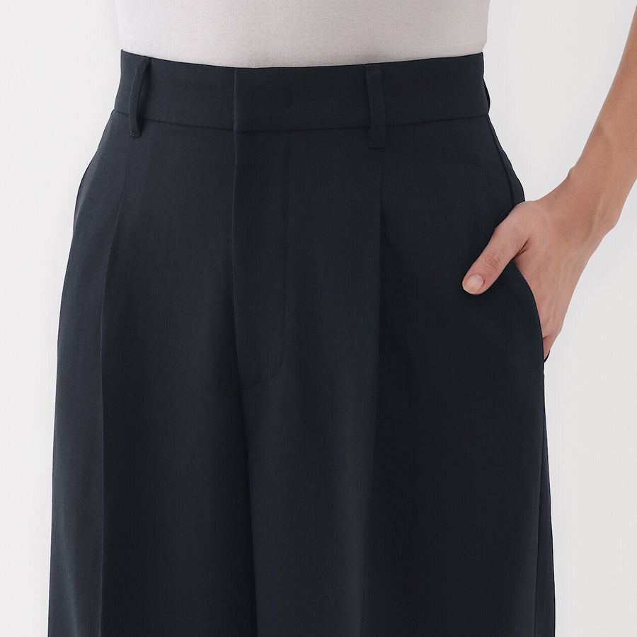 W's Water repellent Darted straight pants Off WhiteXS