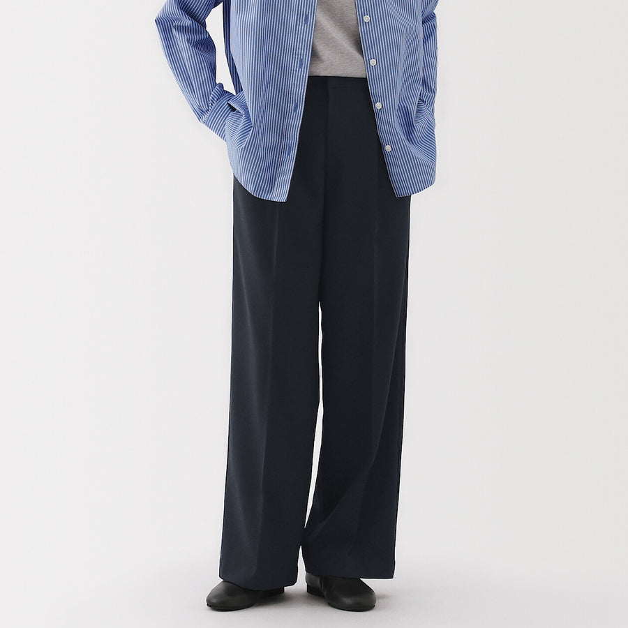 W's Water repellent Darted straight pants Off WhiteXS