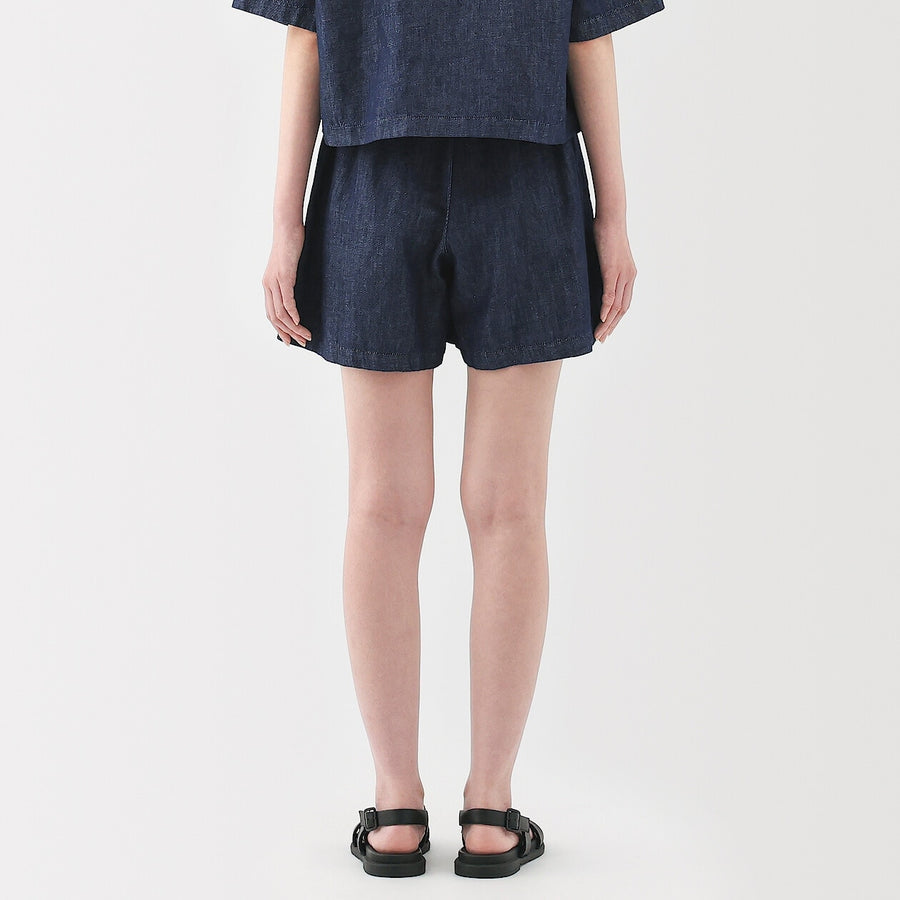 W's Hemp blend denim Skort (OS) NavyXS