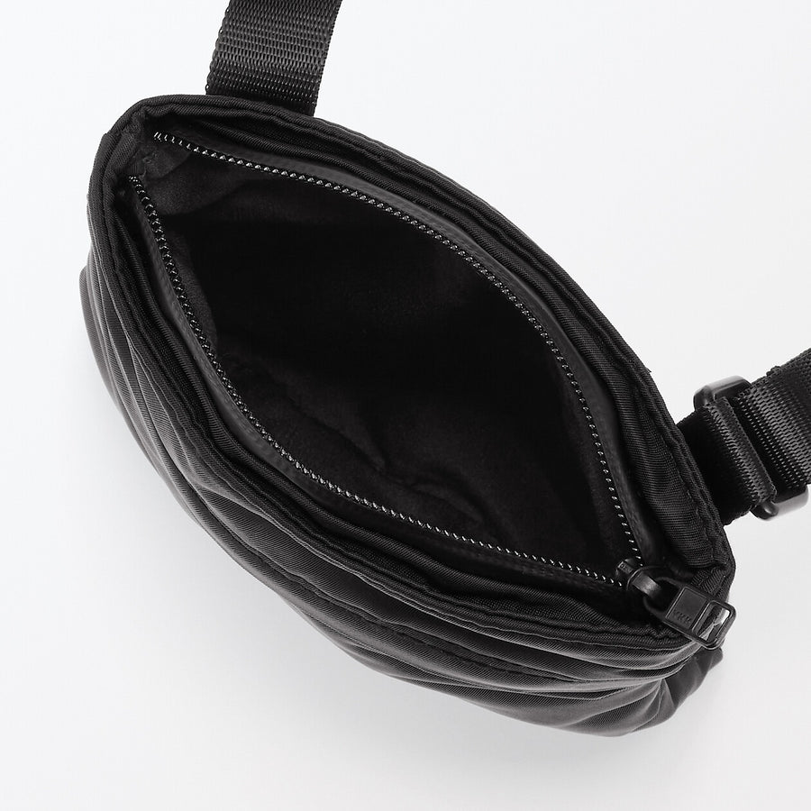 Nylon mini shoulder bag Black