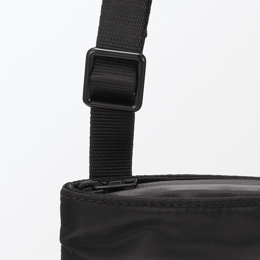 Nylon mini shoulder bag Black