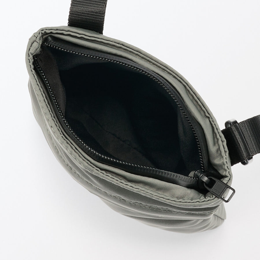 Nylon mini shoulder bag Black