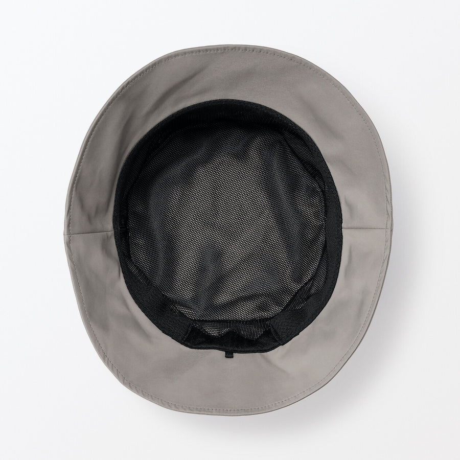 Water repelling bucket hat Medium grey
